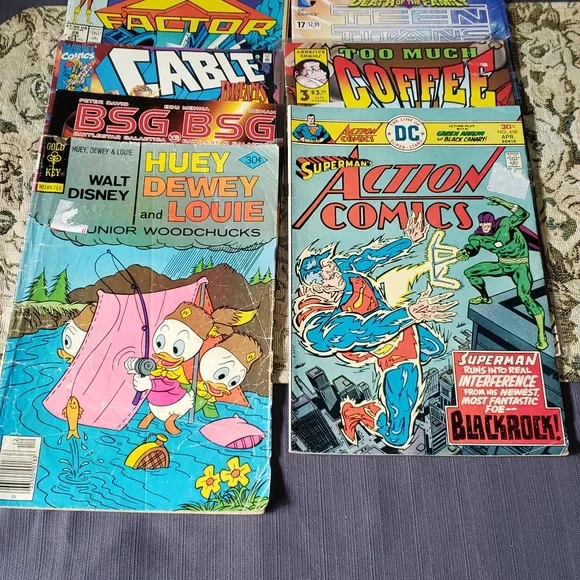9 Assorted Comics. - Picture 4 of 4